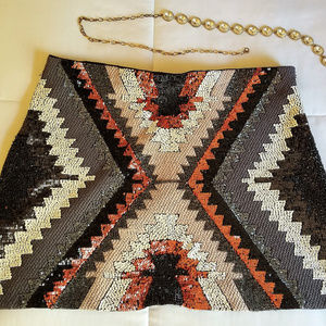 Adorable Sparkle Beaded Short Skirt